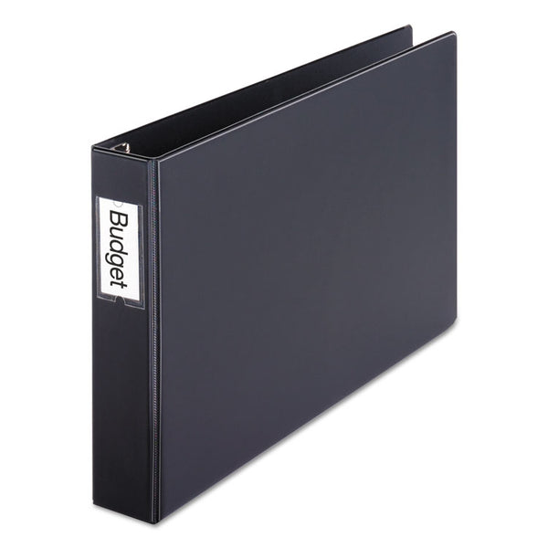 Cardinal® Premier Easy Open 11 x 17 Locking Slant-D Ring Binder, 3 Rings, 2" Capacity, 11 x 17, Black (CRD12132) Each