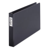 Cardinal® Premier Easy Open 11 x 17 Locking Slant-D Ring Binder, 3 Rings, 1.5" Capacity, 11 x 17, Black (CRD12122) Each