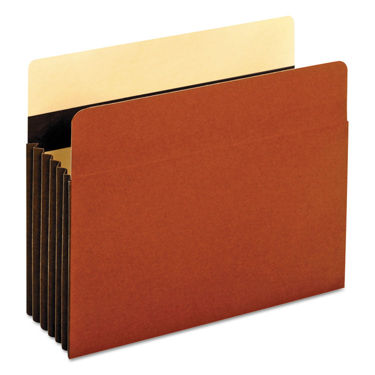 Pendaflex® Heavy-Duty File Pockets, 5.25" Expansion, Letter Size, Redrope, 10/Box (PFXC1534GHD) Box of 10
