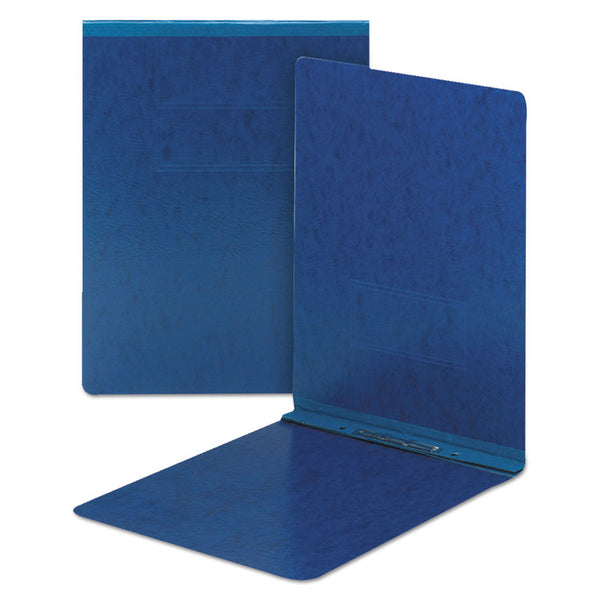 Smead™ Prong Fastener  Premium Pressboard Report Cover, Two-Prong Fastener: 2" Capacity, 8.5 x 11, Dark Blue/Dark Blue (SMD81354)