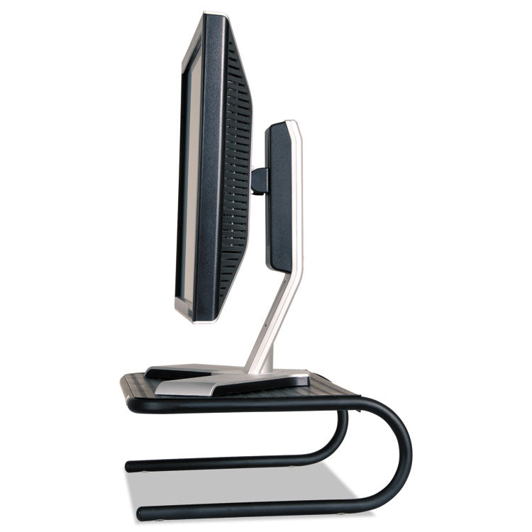 Allsop® Metal Art Monitor Stand, 19" x 12.5" x 5.25", Black, Supports 30 lbs (ASP30336) Each