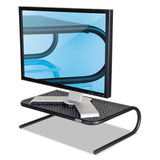 Allsop® Metal Art Monitor Stand, 19" x 12.5" x 5.25", Black, Supports 30 lbs (ASP30336) Each