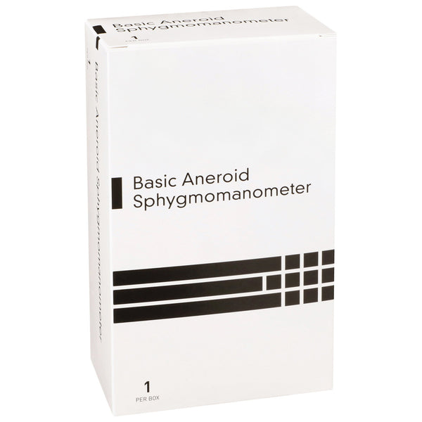 BASIC Aneroid Sphygmomanometer Unit Small Adult Cuff Nylon Cuff 12 - 17 cm Pocket Aneroid (363778_EA) 1/EA