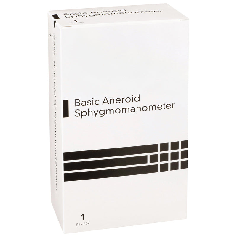 BASIC Aneroid Sphygmomanometer Unit Small Adult Cuff Nylon Cuff 12 - 17 cm Pocket Aneroid (363778_EA) 1/EA