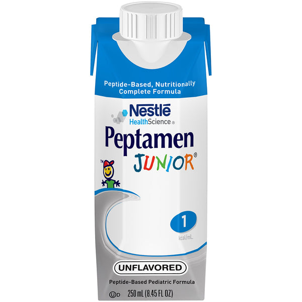 Peptamen Junior® Pediatric Tube Feeding Formula Unflavored 250 mL Carton Liquid Whey Protein Impaired GI Function (422198_CS) 24/CS