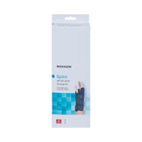 McKesson Wrist / Forearm Brace Aluminum / Nylon / Foam / Flannelette Right Hand Black / Blue One Size Fits Most (1159149_EA) 1/EA