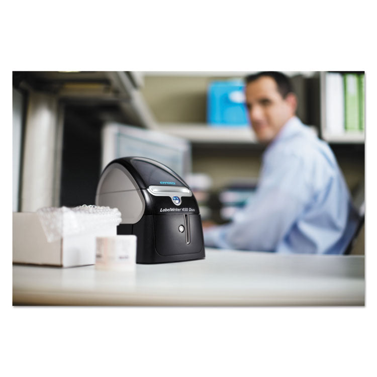 DYMO® LabelWriter 450 DUO Label Printer, 71 Labels/min Print Speed, 5.5 x 7.8 x 7.3 (DYM1752267)