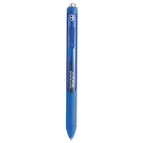 Paper Mate® InkJoy Gel Pen, Retractable, Medium 0.7 mm, Blue Ink, Blue Barrel, Dozen (PAP1951721)