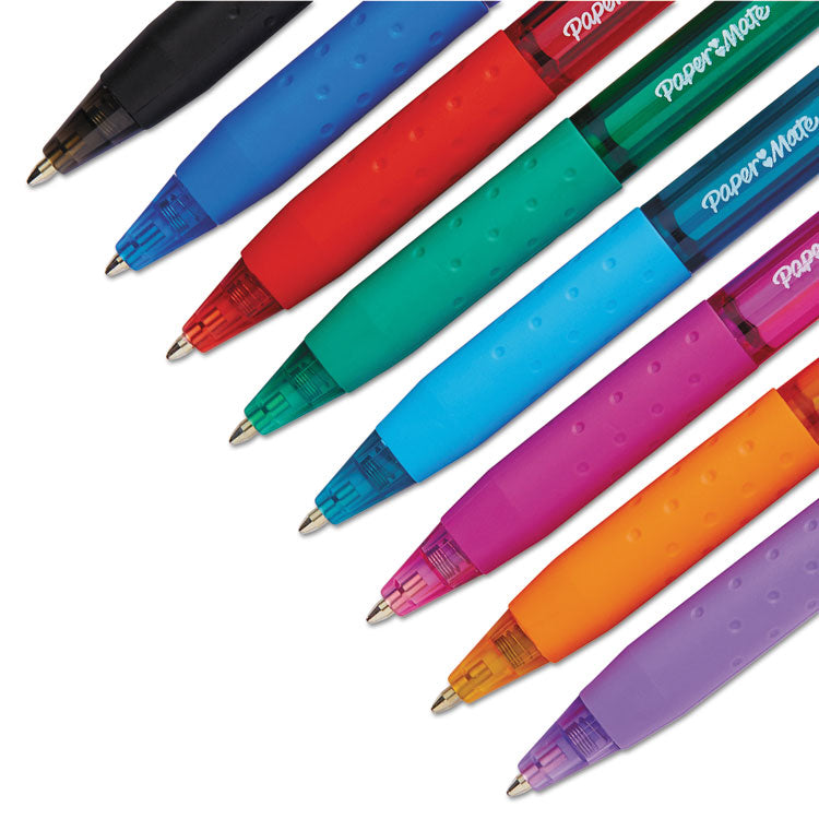 Paper Mate® InkJoy 300 RT Ballpoint Pen Retractable, Medium 1 mm, Assorted Ink and Barrel Colors, 8/Pack (PAP1945921)