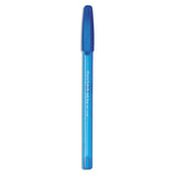 Paper Mate® InkJoy 100 Ballpoint Pen, Stick, Medium 1 mm, Blue Ink, Translucent Blue Barrel, Dozen (PAP1951256)