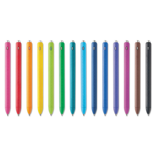 Paper Mate® InkJoy Gel Pen, Retractable, Medium 0.7 mm, Assorted Ink and Barrel Colors, 14/Pack (PAP1951636)
