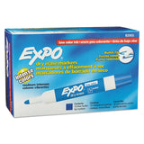EXPO® Low-Odor Dry-Erase Marker, Medium Bullet Tip, Blue, Dozen (SAN82003) 1 Dozen