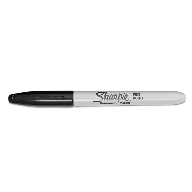 Sharpie Fine Tip Permanent Marker, Black, 36/Pack (SAN1884739) Pack of 36