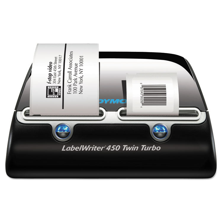DYMO® LabelWriter 450 Twin Turbo Label Printer, 71 Labels/min Print Speed, 5.5 x 8.4 x 7.4 (DYM1752266)