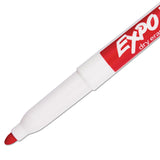 EXPO® Low-Odor Dry-Erase Marker, Fine Bullet Tip, Red, Dozen (SAN86002) 1 Dozen
