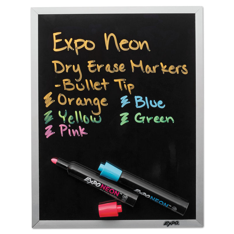 Expo® Neon Windows Dry Erase Marker, Broad Bullet Tip, Assorted Colors, 5/Pack (SAN2211553) 5 ST