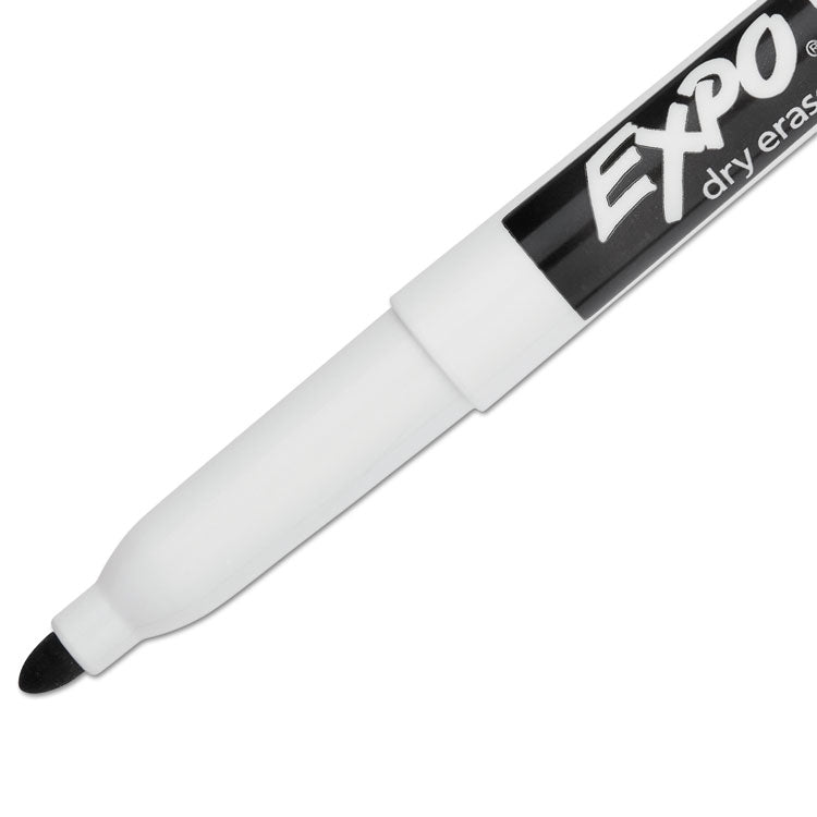 EXPO® Low-Odor Dry-Erase Marker Value Pack, Fine Bullet Tip, Black, 36/Box (SAN1921062)