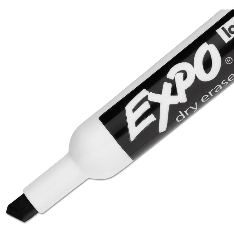 EXPO® Low-Odor Dry-Erase Marker Value Pack, Broad Chisel Tip, Black, 36/Box (SAN1920940) Box of 36