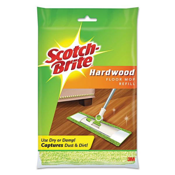 Scotch-Brite® Hardwood Floor Mop Refill, Microfiber (MMMM005R)