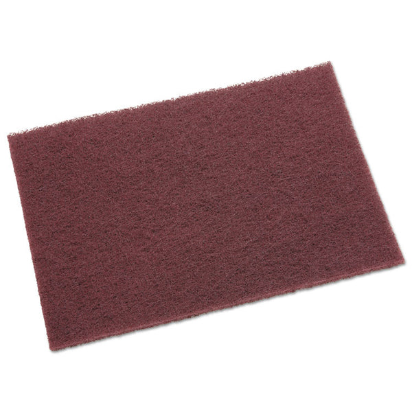 Scotch-Brite™ PROFESSIONAL General Purpose Hand Pad, 6 x 9, Maroon, 20/Box, 3 Boxes/Carton (MMM04029) Case of 20