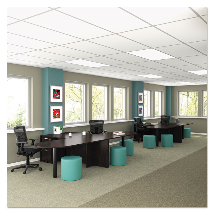 Alera® Alera Valencia Series D-Top Desk, 71" x 35.5" x 29.63", Espresso (ALEVA277236ES) Each