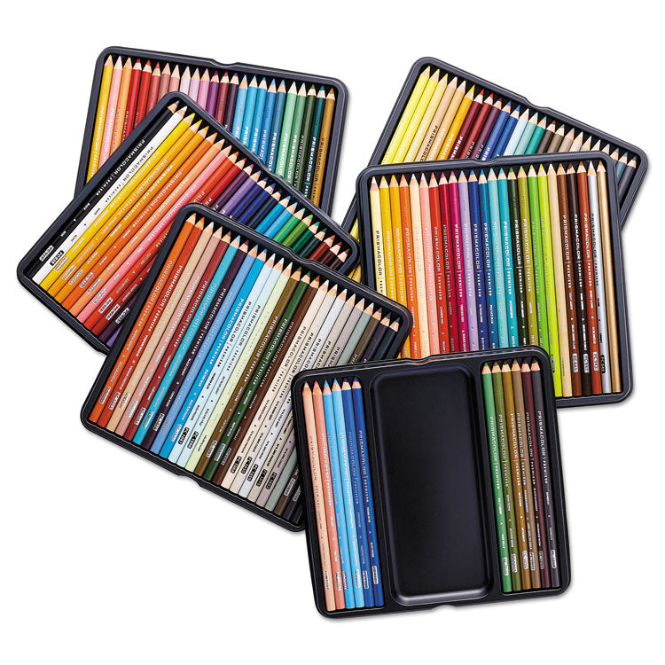 Prismacolor® Premier Colored Pencil, 0.7 mm, 2B, Assorted Lead and Barrel Colors, 132/Pack (SAN4484) Set of 132