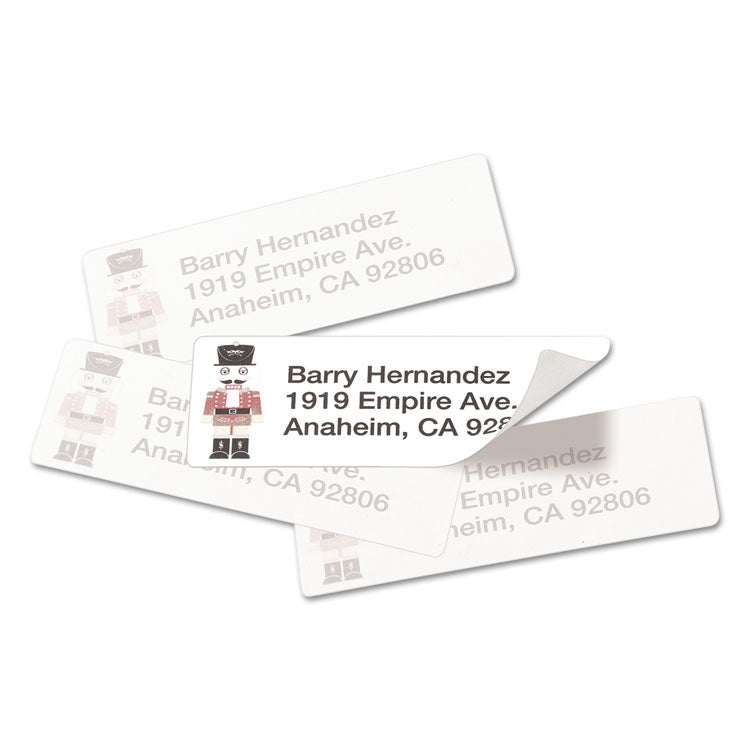 Avery® Repositionable Address Labels w/SureFeed, Laser, 1 x 2.63, White, 3000/Box (AVE55160)