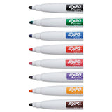 EXPO® Magnetic Dry Erase Marker, Fine Bullet Tip, Assorted Colors, 8/Pack (SAN1944748) Pack of 6