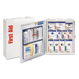 First Aid Only™ ANSI 2015 SmartCompliance General Business First Aid Station Class A, No Meds, 25 People, 94 Pieces, Metal Case (FAO90578021) Each