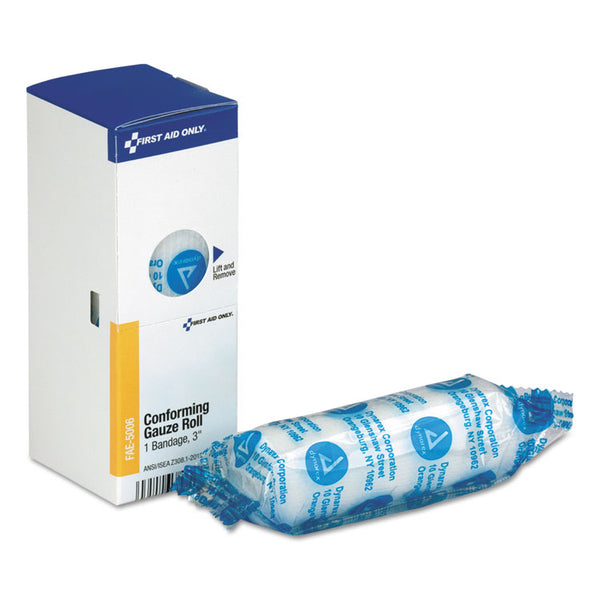 First Aid Only™ Gauze Bandages, Conforming, 3" Wide (FAO5006) Each