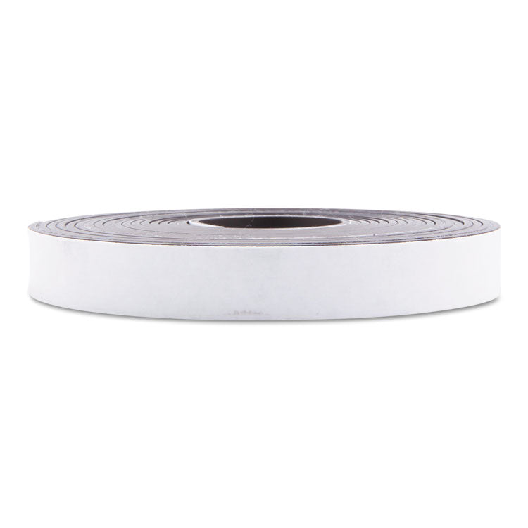 ZEUS® Adhesive-Backed Magnetic Tape, 0.5" x 10 ft, Black (BAU66010) Each