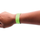 SICURIX® Security Wristbands, Sequentially Numbered, 10" x 0.75", Green, 100/Pack (BAU85060) Pack of 100