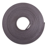 ZEUS® Adhesive-Backed Magnetic Tape, 0.5" x 10 ft, Black (BAU66010) Each