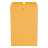 Universal® Kraft Clasp Envelope, #98, Square Flap, Clasp/Gummed Closure, 10 x 15, Brown Kraft, 100/Box (UNV35268) Case of 100
