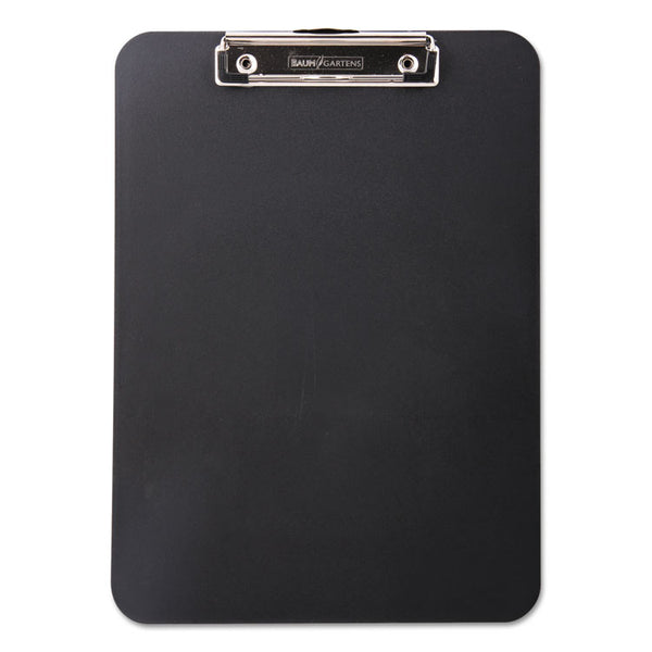 Mobile OPS® Unbreakable Recycled Clipboard, 0.5" Clip Capacity, Holds 8.5 x 11 Sheets, Black (BAU61624) Each