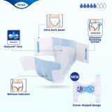 TENA Dry Comfort™ Unisex Adult Incontinence Brief Large Disposable Moderate Absorbency (1245725_PK) 20/PK