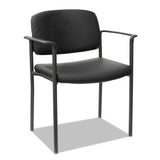 Alera® Alera Sorrento Series Ultra-Cushioned Stacking Guest Chair, 25.59" x 24.01" x 33.85", Black, 2/Carton (ALEUT6816)