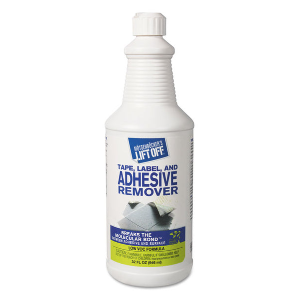 Motsenbocker's Lift-Off® Tape, Label and Adhesive Remover, 32oz, Pour Bottle, 6/Carton (MOT40703) Case of 6