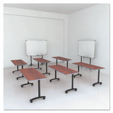 Alera® Alera Valencia Series Training Table T-Leg Base, 54w x 19.75d x 28.5h, Black (ALEVA7476BK) 1 KT