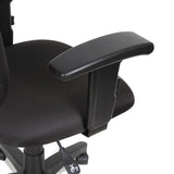 Alera® Alera Essentia Series Swivel Task Chair with Adjustable Arms, Supports Up to 275 lb, 17.71" to 22.44" Seat Height, Black (ALEVTA4810) Each