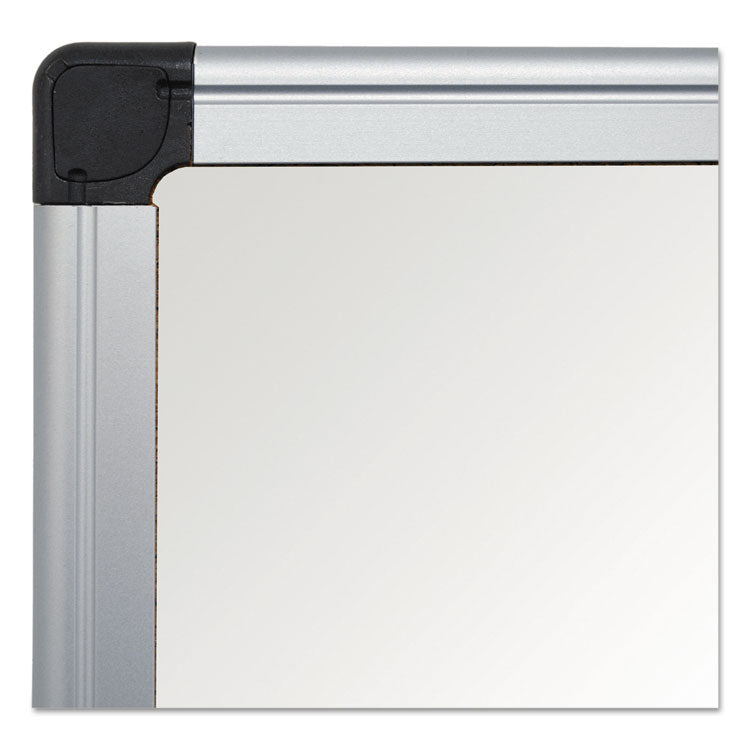 MasterVision® Porcelain Value Dry Erase Board, 24 x 36, White Surface, Silver Aluminum Frame (BVCCR0601170MV) Each