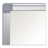 MasterVision® Earth Silver Easy Clean Magnetic Dry Erase Boards, 72" x 48", White Surface, Satin Aluminum Frame (BVCCR1220790) Each