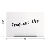 MasterVision® Magnetic Dry Erase Tile Board, 29.5 x 45, White Surface (BVCDET8025397) Each