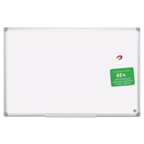 MasterVision® Earth Gold Ultra Magnetic Dry Erase Boards, 48 x 72, White Surface, Silver Aluminum Frame (BVCMA2707790) Each