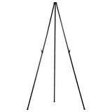 MasterVision® Instant Easel, 61.5" High, Black, Steel, Heavy-Duty (BVCFLX10201MV) Each