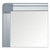 MasterVision® Value Lacquered Steel Magnetic Dry Erase Board, 48 x 36, White Surface, Silver Aluminum Frame (BVCMA0507170) Each