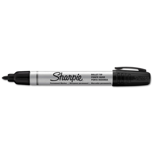 Sharpie® Durable Metal Barrel Permanent Marker, Medium Bullet Tip, Black (SAN1794229)
