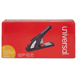 Universal® Heavy-Duty Stapler, 200-Sheet Capacity, Black/Graphite/Red (UNV43048) Each