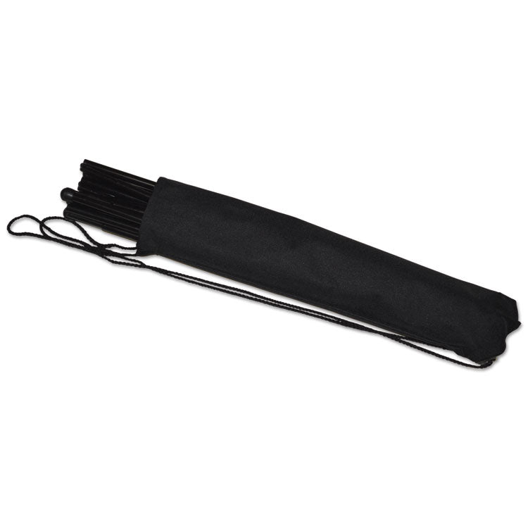 Universal® Instant Setup Foldaway Easel, Adjusts 15" to 61" High, Steel, Black (UNV43029) Each