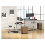 Alera® AdaptivErgo Sit-Stand 3-Stage Electric Height-Adjustable Table Base with Memory Control, 48.06" x 24.35" x 25" to 50.7", Gray (ALEHT3SAG) Each